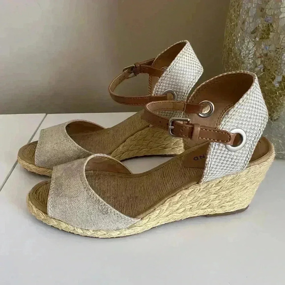 Lucky Brand Kyndra Espadrille Wedge Sandals Size 8 - Picture 6 of 8
